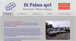 Desktop Screenshot of dipalma.be
